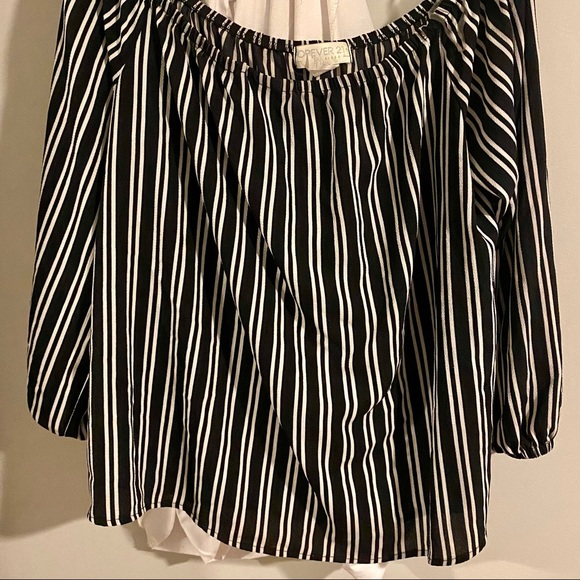 FOREVER 21 Plus Size Off the Shoulder Blouse - Picture 5 of 8